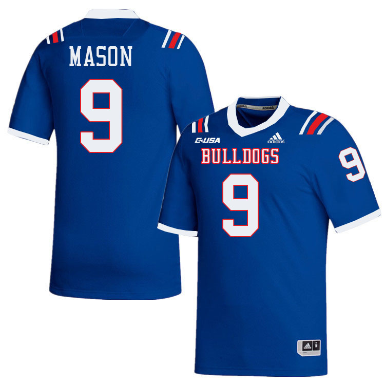 Mekhi Mason Louisiana Tech Jersey,LA Tech Bulldogs Football Jerseys,Uniforms,Gears-Blue